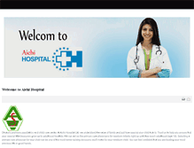 Tablet Screenshot of aichihospital.com